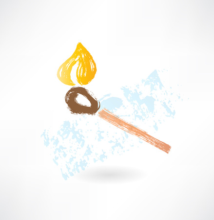 match grunge iconのイラスト素材