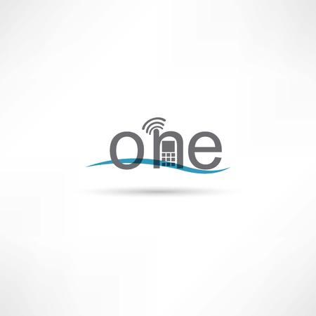 Phone oneのイラスト素材