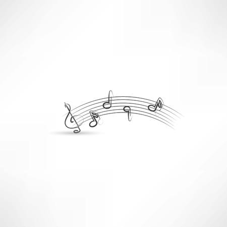 Music noteのイラスト素材
