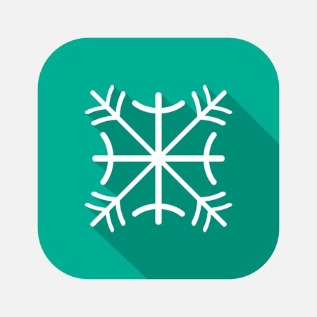 snowflake iconのイラスト素材