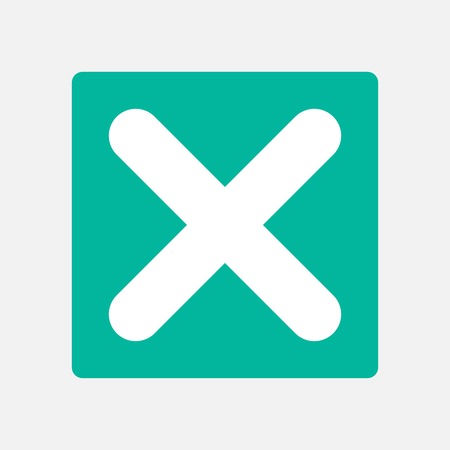 cancel iconのイラスト素材