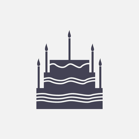 cake iconのイラスト素材