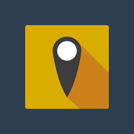 Position marker iconのイラスト素材