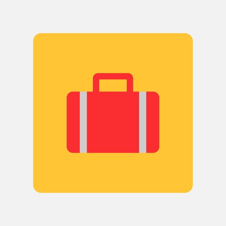 suitcase iconのイラスト素材