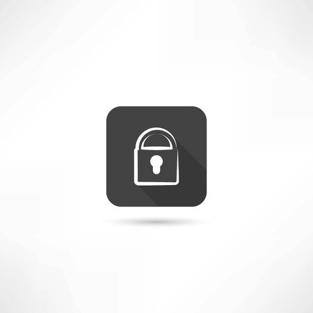 lock iconのイラスト素材