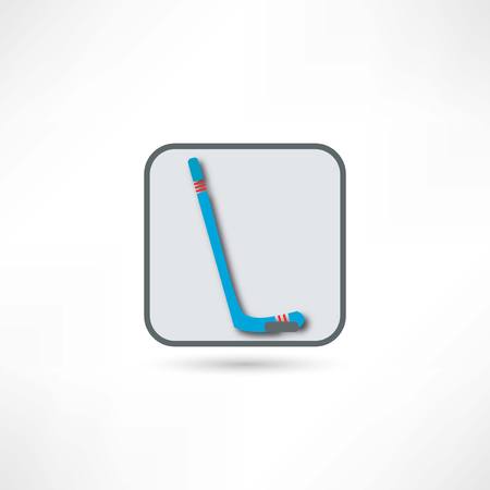 hockey stick iconのイラスト素材