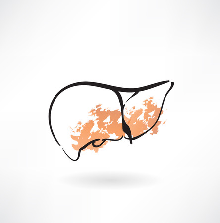 liver iconのイラスト素材