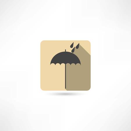 umbrella iconのイラスト素材