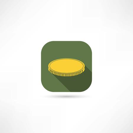 coins iconのイラスト素材