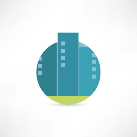 big city iconのイラスト素材