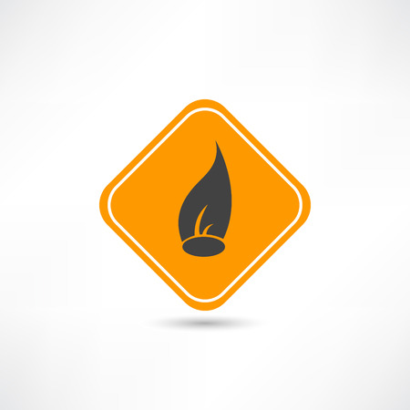 fire iconのイラスト素材
