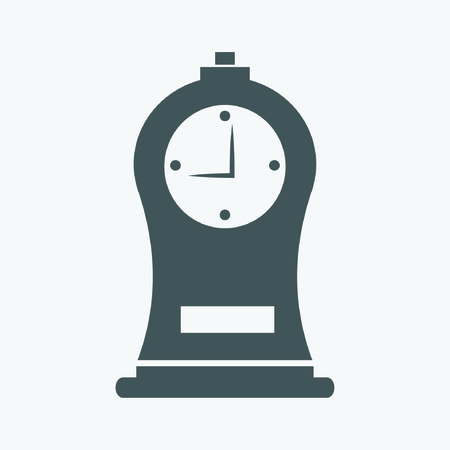 Vector Clock Iconのイラスト素材