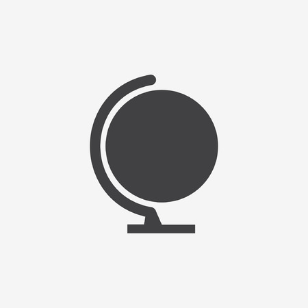 Geography earth globe icon - vector illustrationのイラスト素材
