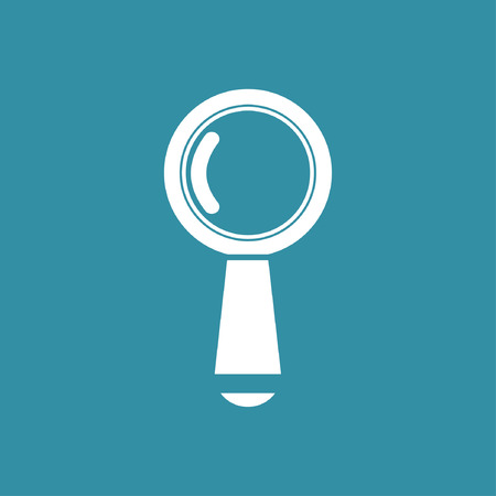 magnifier iconのイラスト素材