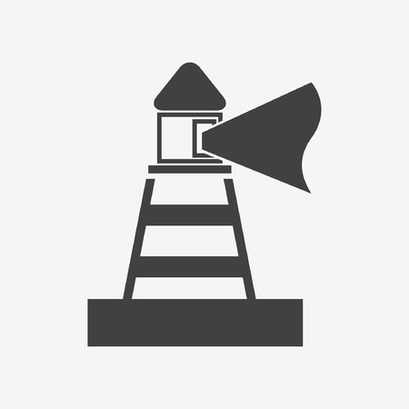 Lighthouse iconのイラスト素材