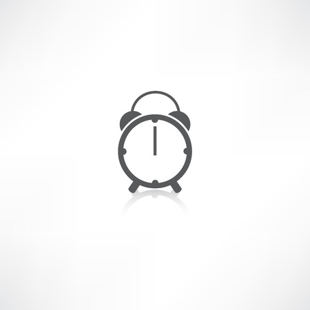 clock alarm iconのイラスト素材