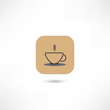 hot cup iconのイラスト素材