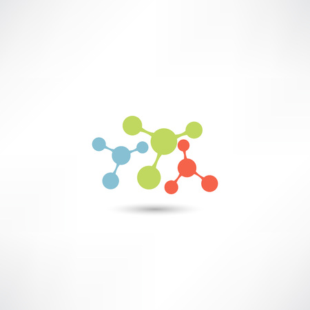 molecule iconのイラスト素材