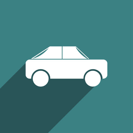 car simple iconのイラスト素材
