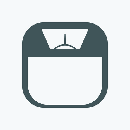 Scale iconのイラスト素材