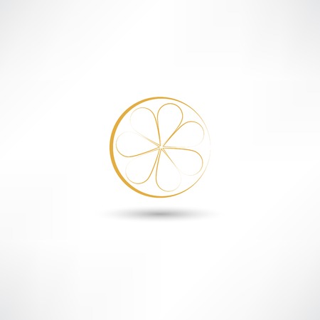 lemon iconのイラスト素材
