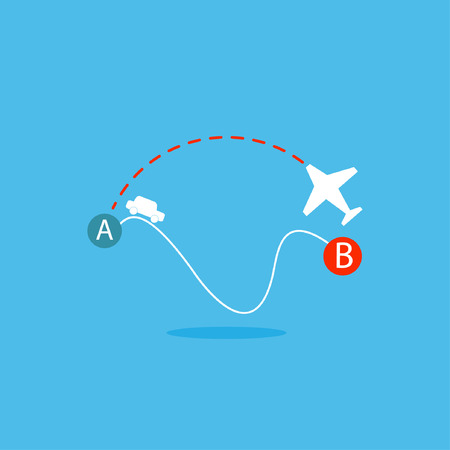 journey iconのイラスト素材