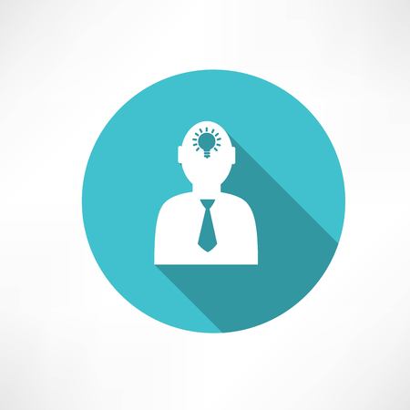 idea in human headのイラスト素材