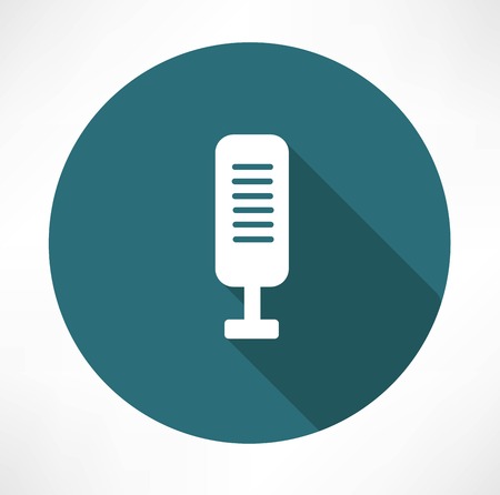 microphone iconのイラスト素材