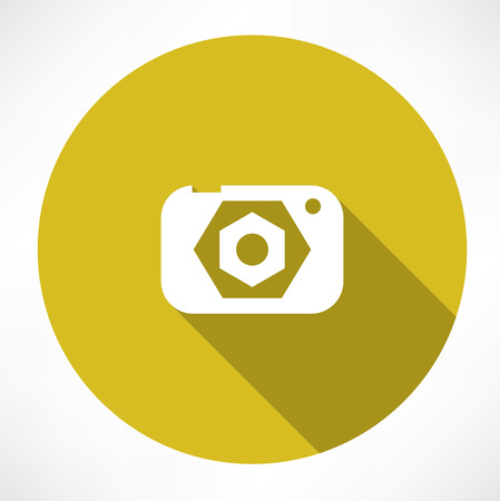 Camera Iconのイラスト素材