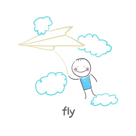 flyのイラスト素材