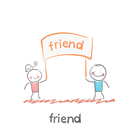 friendのイラスト素材