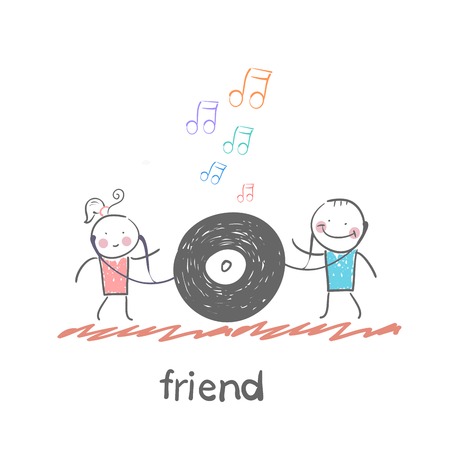 friendのイラスト素材