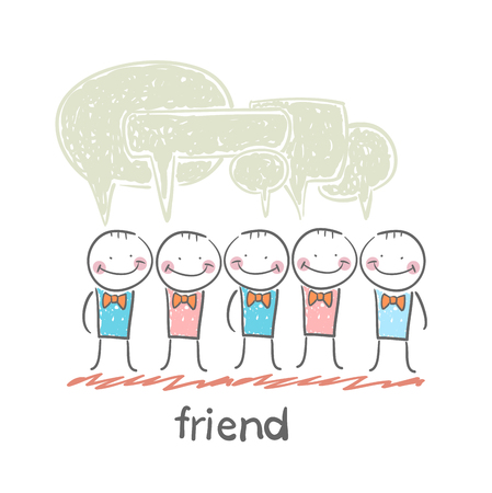 friendのイラスト素材