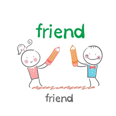 friendのイラスト素材