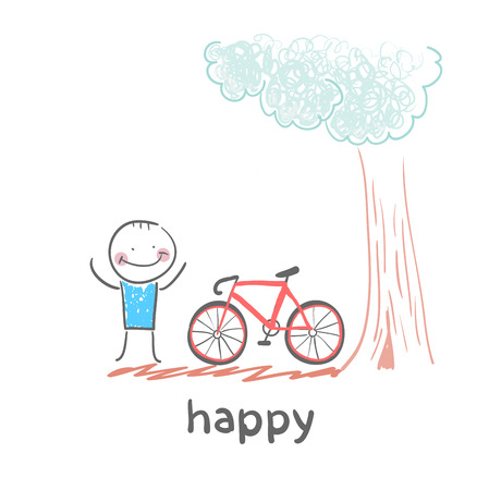 happyのイラスト素材