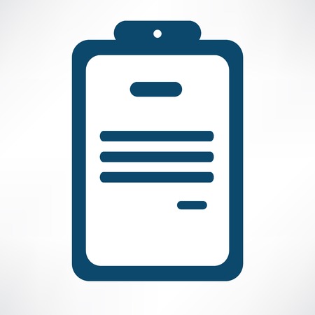 read, wright and paint on your tablet, vector collection of iconsのイラスト素材