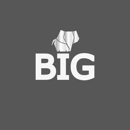 elephant iconのイラスト素材