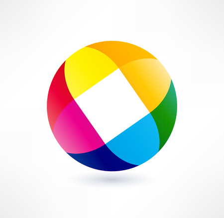 Business Abstract Circle icon.  Design logo.のイラスト素材