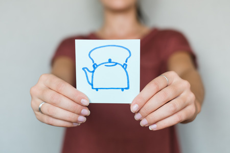 teapot isolatedの写真素材