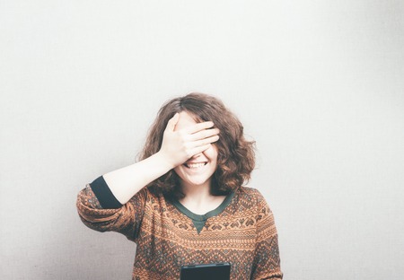 woman with tabletの写真素材