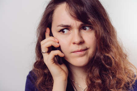 Woman with smartphone