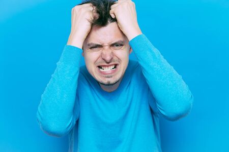 Despair manの写真素材