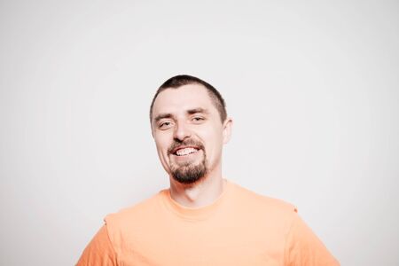 Man smiling
