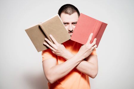 The man with a book