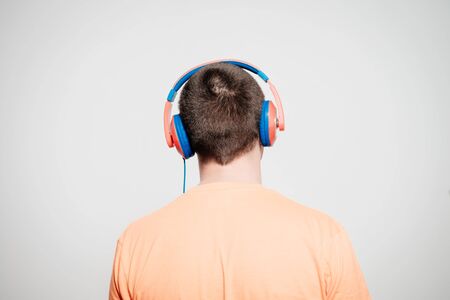 Man with headphones