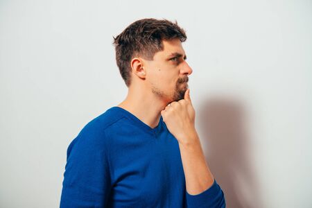 Man thinksの写真素材