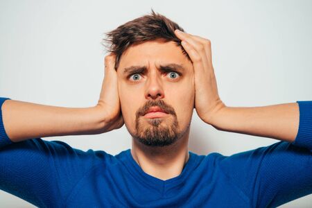 Man thinksの写真素材