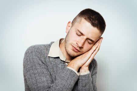 Sleep. Man