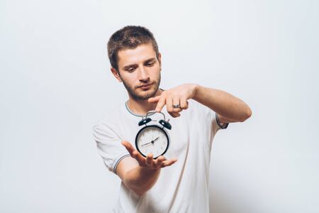 Clock Manの写真素材