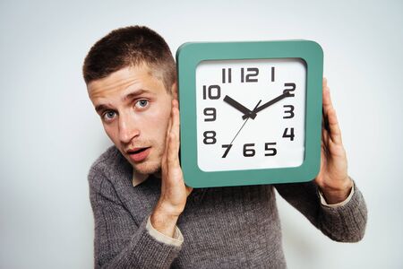 Clock Manの写真素材